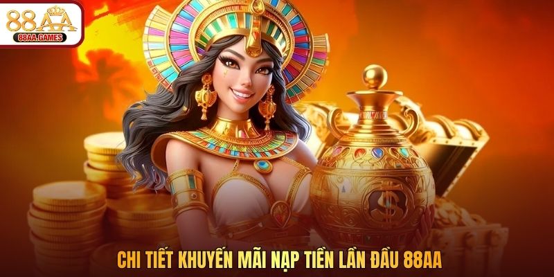 Chi tiết khuyến mãi nạp tiền lần đầu 88AA